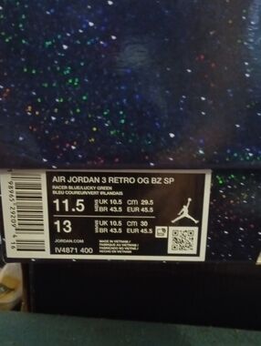 Jordan Air Jordan 3 Retro OG Brazil SP Racer Blue / Lucky Green